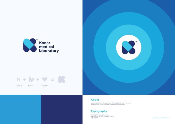 Konar Medical Laboratory — Graphic Design work by a KYN trainer