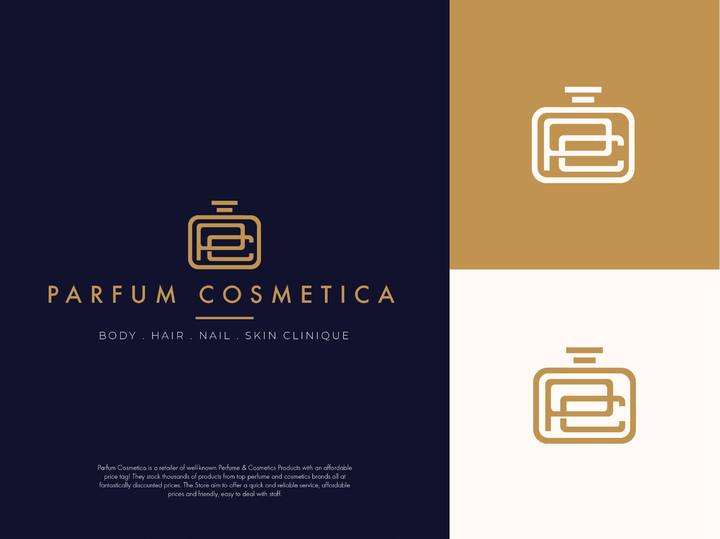 Parfum Cosmetica brand — Graphic Design work by a KYN trainer