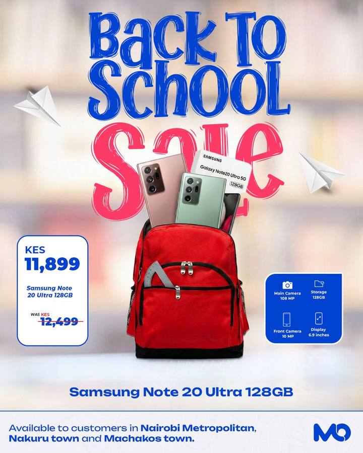 MoPhones back-to-school sale — Digital Marketing work by a KYN trainer