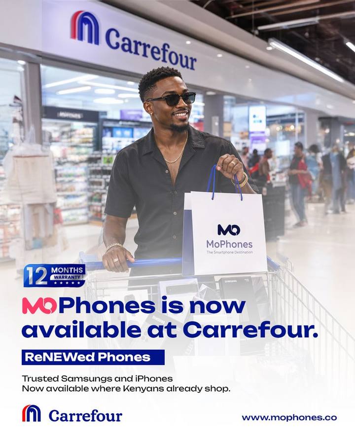 MoPhones at Carrefour — Social Media Management work by a KYN trainer